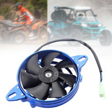 Maxbell Electric Cooling Thermal Fan for ATV 125 150cc 200cc 250cc Motorcycle Blue