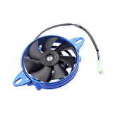 Maxbell Electric Cooling Thermal Fan for ATV 125 150cc 200cc 250cc Motorcycle Blue