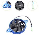 Maxbell Electric Cooling Thermal Fan for ATV 125 150cc 200cc 250cc Motorcycle Blue