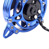 Maxbell Electric Cooling Thermal Fan for ATV 125 150cc 200cc 250cc Motorcycle Blue