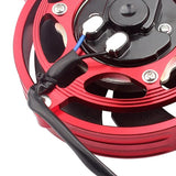 Maxbell Electric Cooling Thermal Fan for ATV 125 150cc 200cc 250cc Motorcycle Red