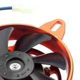 Maxbell Electric Cooling Thermal Fan for ATV 125 150cc 200cc 250cc Motorcycle Orange