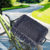 Maxbell Bike Basket Rear Decor Bicycle Seat Basket for Cycling Shopping Outdoor