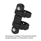 Maxbell Bike Bottle Cage Mounting Base Sturdy Silicone for Mountain Bikes  Black