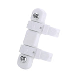 Maxbell Bike Bottle Cage Mounting Base Sturdy Silicone for Mountain Bikes  White