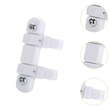 Maxbell Bike Bottle Cage Mounting Base Sturdy Silicone for Mountain Bikes  White