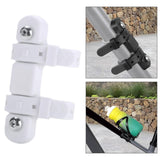 Maxbell Bike Bottle Cage Mounting Base Sturdy Silicone for Mountain Bikes  White
