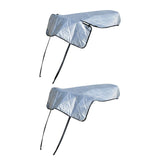 Maxbell Motorcycle Seat Cover Saddle Cover Accessories with Elastic Straps Sun Shade with Rearview Holes