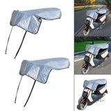 Maxbell Motorcycle Seat Cover Saddle Cover Accessories with Elastic Straps Sun Shade with Rearview Holes