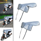 Maxbell Motorcycle Seat Cover Saddle Cover Accessories with Elastic Straps Sun Shade with Rearview Holes