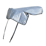 Maxbell Motorcycle Seat Cover Saddle Cover Accessories with Elastic Straps Sun Shade with Rearview Holes