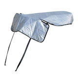 Maxbell Motorcycle Seat Cover Saddle Cover Accessories with Elastic Straps Sun Shade with Rearview Holes