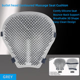 Maxbell Motorcycle Seat Pad Riding Comfortable Practical Massage Shockproof Silicone