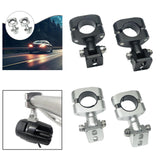 Maxbell 2Pcs Swivel Auxiliary Light Bracket for BMW R1250GS Adventure 2019-2024 Black