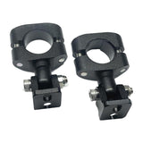 Maxbell 2Pcs Swivel Auxiliary Light Bracket for BMW R1250GS Adventure 2019-2024 Black