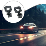 Maxbell 2Pcs Swivel Auxiliary Light Bracket for BMW R1250GS Adventure 2019-2024 Black