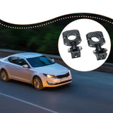 Maxbell 2Pcs Swivel Auxiliary Light Bracket for BMW R1250GS Adventure 2019-2024 Black