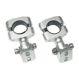 Maxbell 2Pcs Swivel Auxiliary Light Bracket for BMW R1250GS Adventure 2019-2024 Silvery