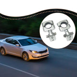 Maxbell 2Pcs Swivel Auxiliary Light Bracket for BMW R1250GS Adventure 2019-2024 Silvery