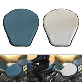 Maxbell Motorcycle Gel Seat Cushion Riding Removable Soft Shock Absorbing Protection Blue