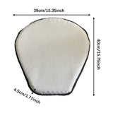Maxbell Motorcycle Gel Seat Cushion Riding Removable Soft Shock Absorbing Protection Grey