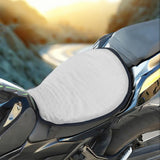 Maxbell Motorcycle Gel Seat Cushion Riding Removable Soft Shock Absorbing Protection Grey