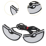 Maxbell Motorcycle Decorative License Plate Light Accessory Stylish Versatile 2400LM Half Circle Green