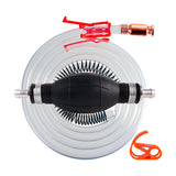 Maxbell Manual Siphon Pump Premium Vehicle Emergency Automotive Gasoline Siphon Hose