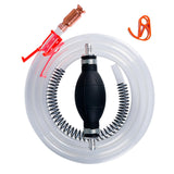 Maxbell Manual Siphon Pump Premium Vehicle Emergency Automotive Gasoline Siphon Hose