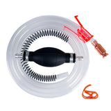 Maxbell Manual Siphon Pump Premium Vehicle Emergency Automotive Gasoline Siphon Hose