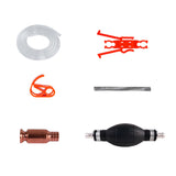 Maxbell Manual Siphon Pump Premium Vehicle Emergency Automotive Gasoline Siphon Hose