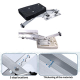 Maxbell Outboard Engine Bracket Accessory for Boat 7 1/2 HP- 20HP Professional Black Base