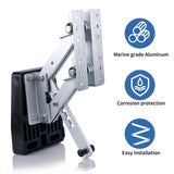 Maxbell Outboard Engine Bracket Accessory for Boat 7 1/2 HP- 20HP Professional Black Base