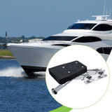 Maxbell Outboard Engine Bracket Accessory for Boat 7 1/2 HP- 20HP Professional Black Base