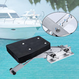 Maxbell Outboard Engine Bracket Accessory for Boat 7 1/2 HP- 20HP Professional Black Base