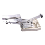 Maxbell Outboard Engine Bracket Accessory for Boat 7 1/2 HP- 20HP Professional White Base