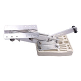 Maxbell Outboard Engine Bracket Accessory for Boat 7 1/2 HP- 20HP Professional White Base