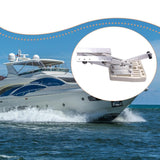 Maxbell Outboard Engine Bracket Accessory for Boat 7 1/2 HP- 20HP Professional White Base