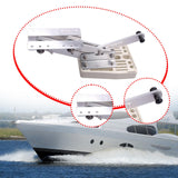 Maxbell Outboard Engine Bracket Accessory for Boat 7 1/2 HP- 20HP Professional White Base