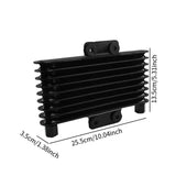 Maxbell Motorcycle Oil Cooler Cooling Radiator Kit for 125-250cc