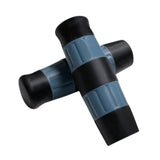 Maxbell Motorcycle Handle Grips for 1 inch Handlebars TPU Covers Black Blue