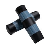 Maxbell Motorcycle Handle Grips for 1 inch Handlebars TPU Covers Black Blue