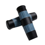 Maxbell Motorcycle Handle Grips for 1 inch Handlebars TPU Covers Black Blue