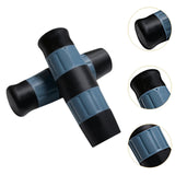 Maxbell Motorcycle Handle Grips for 1 inch Handlebars TPU Covers Black Blue