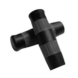 Maxbell Motorcycle Handle Grips for 1 inch Handlebars TPU Covers Black Gray