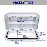 Maxbell Universal Marine Deck Access Hatch Waterproof Quick Installation Replacement