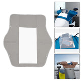 Maxbell Electric Bike Dashboard Panel Cover PVC Sturdy for Motorcycle Bike Gray
