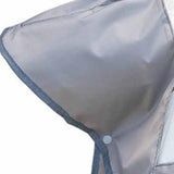 Maxbell Electric Bike Dashboard Panel Cover PVC Sturdy for Motorcycle Bike Gray