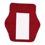 Maxbell Electric Bike Dashboard Panel Cover PVC Sturdy for Motorcycle Bike Red