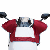 Maxbell Electric Bike Dashboard Panel Cover PVC Sturdy for Motorcycle Bike Red